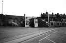 Former James Haynes and Co., Crown Brewery (later Mellowes and Co. Ltd., Crown Sash Works) occupied by Kelvin Scrap and Salvage Co. and Mick Flynn Motorcyles, Langsett Road from the junction of Whitehouse Lane