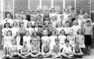Hucklow Road School. Class photograph Junior 1, 1951,  teacher Miss Brown