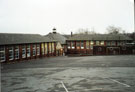 Hucklow Road School from the playground Hucklow Road School from the playground