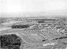 Aerial view of R.A.F. Norton, mid 1950's