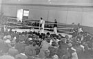 Boxing match, Battle of Britain At Home Day, R.A.F. Norton  mid 1950's