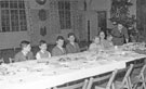Children's Christmas Party in the Officers Mess, R.A.F. Norton, mid 1950s