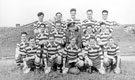 Rugby team (1952/53), R.A.F. Norton with Wing Commander Ken A. Mummery in the centre