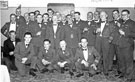 R.A.F. Norton with Wing Commander Ken A. Mummery 2nd row 3rd from right