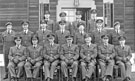 Wing Commander Ken A. Mummery (3rd right) and other officers, R.A.F. Norton 1956