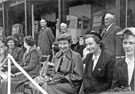 Sally (Isabel) Mummery (wife of Wing Commander Ken A. Mummery) seated next to Mrs. Madge Singer (2nd right), Battle of Britain Day, R.A.F. Norton mid 1950's