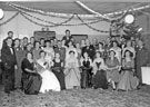 Christmas party at the Mess, R.A.F. Norton, mid 1950's