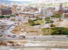 Taken from Park Hill during the construction of Supertram and Park Square