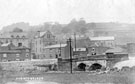 Bridge over the River Don at Oughtibridge looking towards the Cock Inn, Bridge Hill and Church Street Bridge over the River Don at Oughtibridge looking towards the Cock Inn, Bridge Hill and Church Street