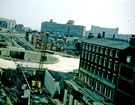 View: v03446 Construction of Eyre Street/ Furnival Gate underpass, late 1960's