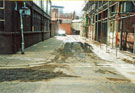 Joiner Street looking towards The Law Centre the day after the flood 