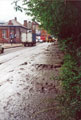Nursery Street looking towards the Wicker the day after the flood 