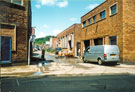 Stanley Street from the junction with Joiner Street after the 2007 flooding 