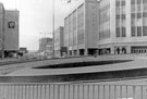 The Hole in the Road, Castle Square looking towards J. Walsh (Walshs), department store; Y.E.B Office and Showroom and Arundel Gate The Hole in the Road, Castle Square looking towards J. Walsh (Walshs), department store; Y.E.B Office and Showroom and Arundel Gate