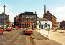 James Dixon and Sons, Cornish Place Works and Sheffield Paints Ltd., Green Lane from Cornish Street with Ball Street left