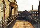 Entrance to the former residential part of Globe Works, Penistone Road