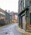 Entrance to former premises of George Barnsley and Son, Cornish Works (right), Cornish Street 