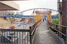 Construction of Park Square Supertram Bridge 