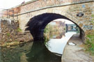 Cadman Bridge, Sheffield and South Yorkshire Navigation looking towards Midland Railway Bridge