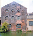 Former Bone Mills now part of Bedford Rolling Mills from the opposite bank on the Sheffield and South Yorkshire Navigation