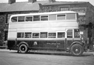 Leyland bus, outside 2-6 Sandygate Road