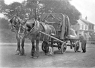 Miller's cart, near the King's Head public house, Manchester Road, Crosspool