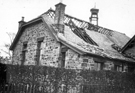 Fire damage at Stephen Hill chapel, Crosspool
