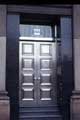 Cutlers Hall stainless steel door
