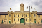 Former Hillsborough Barracks showing gatehouse and artillery stables
