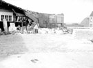Gale damage at Thomas Wilkinson and Sons (Builders) Ltd., Olive Grove Works, Midhill Road, Heeley