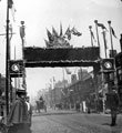 South Street, Moor, decorated for the royal visit of Queen Victoria