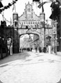 Decorative arch to celebrate Queen Victoria's visit, Commercial Street looking towards High Street