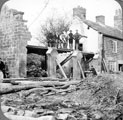 Sheffield Flood, Remains of Stables at Old Wheel, Loxley