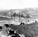 Sheffield Flood, looking towards the damaged works of John Wilson and Son, knife manufacturers, Loxley Glass Tilt, River Loxley