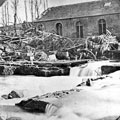 Sheffield Flood, Remains at H. Johnson and S.J. Barker's, Limbrick Wheels, Rollers and Makers of Crinoline Wires, River Loxley