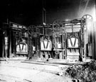 Furnaces, most probably at Sanderson Kayser Ltd., Attercliffe Steel Works, Newhall Road Furnaces, most probably at Sanderson Kayser Ltd., Attercliffe Steel Works, Newhall Road