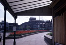 Sheaf Street Station approach, Sheaf Square, looking towards factory belonging to Arthur Davy and Sons Ltd., Paternoster Row