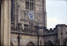 Cathedral SS. Peter and Paul, sundial and clock Cathedral SS. Peter and Paul, sundial and clock