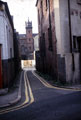 Moseley Lane, looking towards old West Bar Fire Station