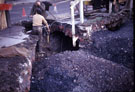 Cellar exposed during road works in Commercial Street