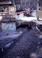Cellar exposed during road works in Commercial Street