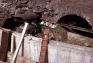 Old tunnels/cellars exposed during works at the Canal Basin area