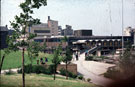 Looking towards newly built market from Park Square