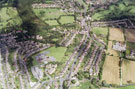 Aerial view of Bradway area including Sir Harold Jackson Primary School, Bradway Drive, foreground, left. Bradway Road and Conalan Avenue, right. St. Quentin Drive, left.