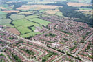 Aerial view of Gleadless area. Charnock Hall Primary School, Carterhall Road, centre. White Lane, foreground. Charnock Hall Road, right Aerial view of Gleadless area. Charnock Hall Primary School, Carterhall Road, centre. White Lane, foreground. Charnock Hall Road, right
