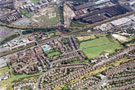 Aerial view Wincobank and Brightside area. Vickers Works, top right. Jenkin Avenue in foreground. Jenkin Drive, Jenkin Road and Limpsfield Road, centre. Limpsfield Middle School, centre, right
