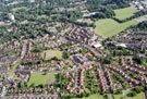 Aerial view of Crookes/Broomhill area. Prominent roads in foreground include Lydgate Lane (including Lydgate School), Forres Road, Headland Drive, Headland Road and Marsh Lane. Roads in background include Tapton Hill Road and Ryegate Road