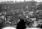 The Royal visit of King George V, from Burngreave Road looking towards Ellesmere Road