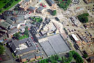Aerial view of Springfield Junior School, Cavendish Street. Construction of new housing estate, right Aerial view of Springfield Junior School, Cavendish Street. Construction of new housing estate, right