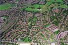 Aerial view of Southey Green Estate. Moonshine Lane in foreground. Raisen Hall Road (including Longley School, right), Southey Crescent and Everingham Crescent, centre.